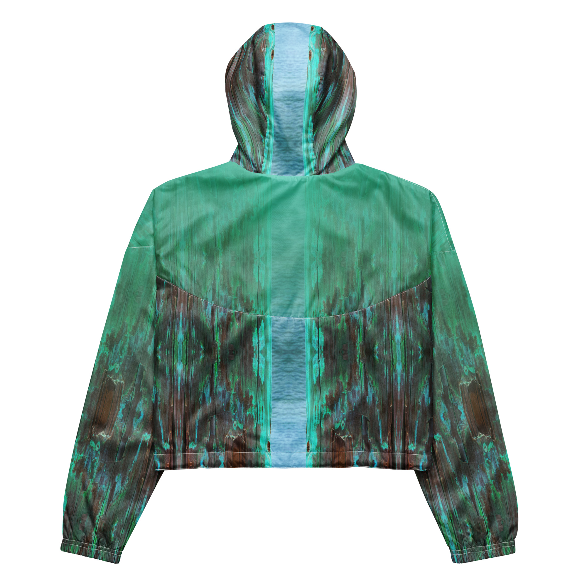 Mendo Coast Blend Women’s cropped windbreaker - Image 2