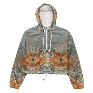 3rd eye coastal Women’s cropped windbreaker
